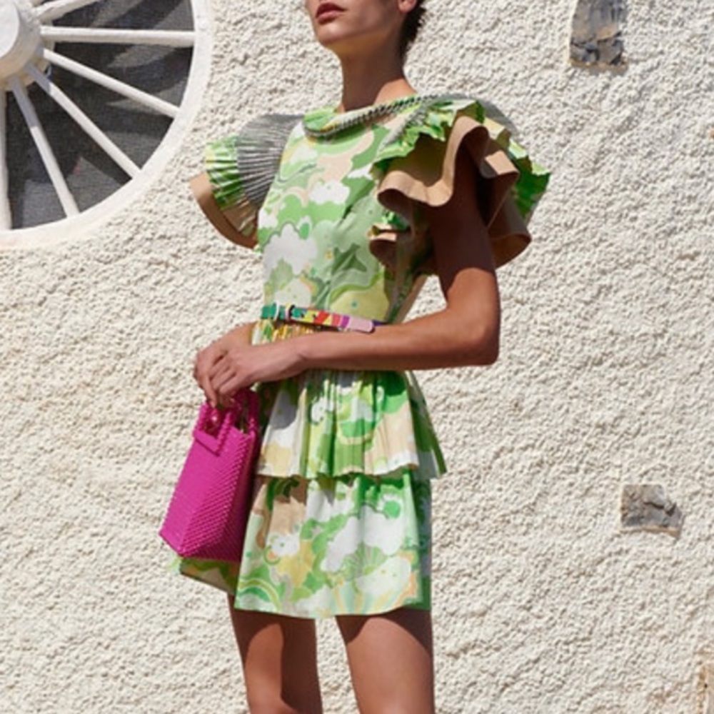 ARA GREEN DRESS CELIA B